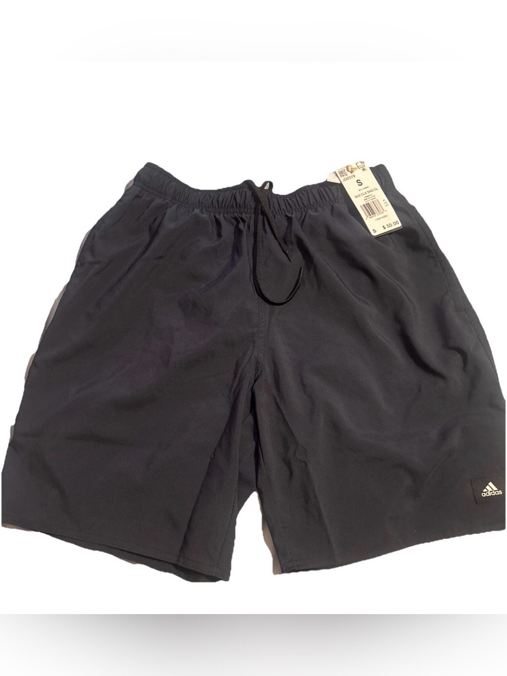 Adidas Black Men's Swimwear With Drawstring Size S